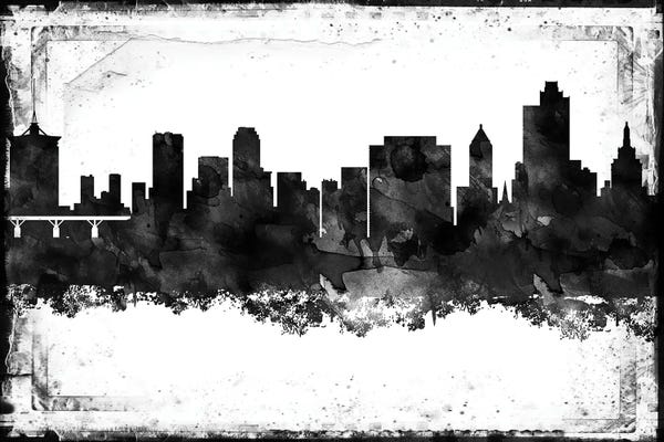 Oklahoma: Tulsa Black & White Film by WallDecorAddict