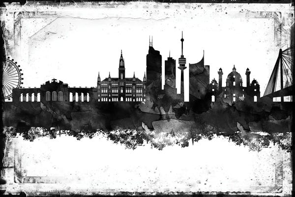 Vienna: Vienna Black & White Film by WallDecorAddict