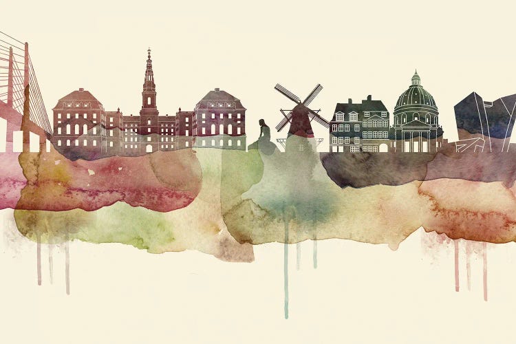 Copenhagen Desert Style Skyline