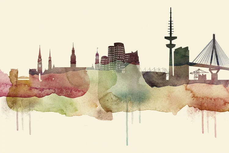 Dusseldorf Desert Style Skyline