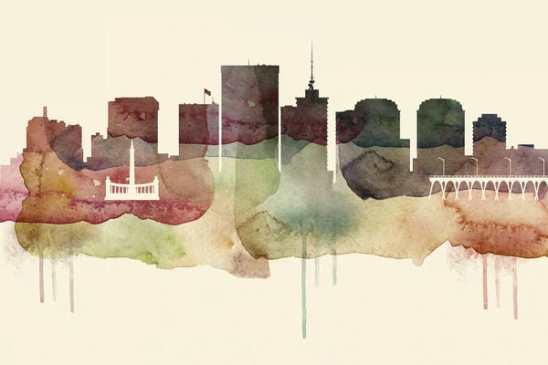 Richmond: Richmond Desert Style Skyline by WallDecorAddict