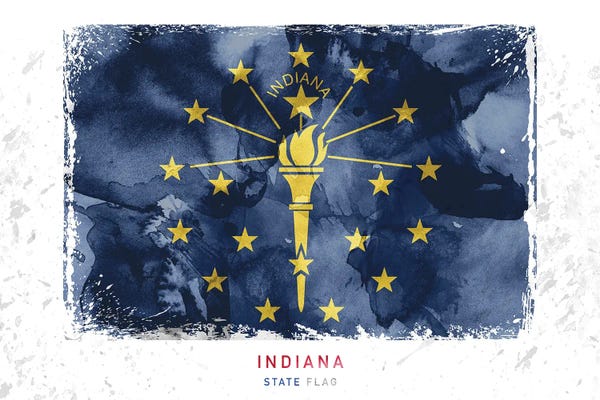 Indiana: Indiana by WallDecorAddict