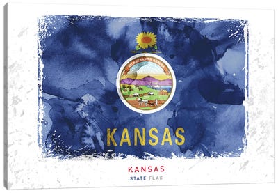 Kansas Canvas Art Print - Kansas