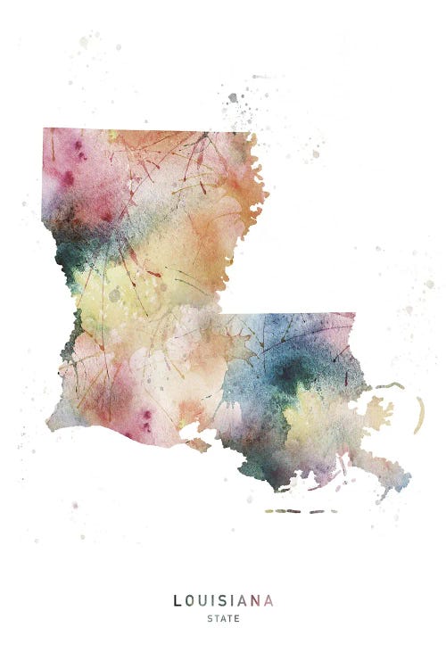 Louisiana State Watercolor