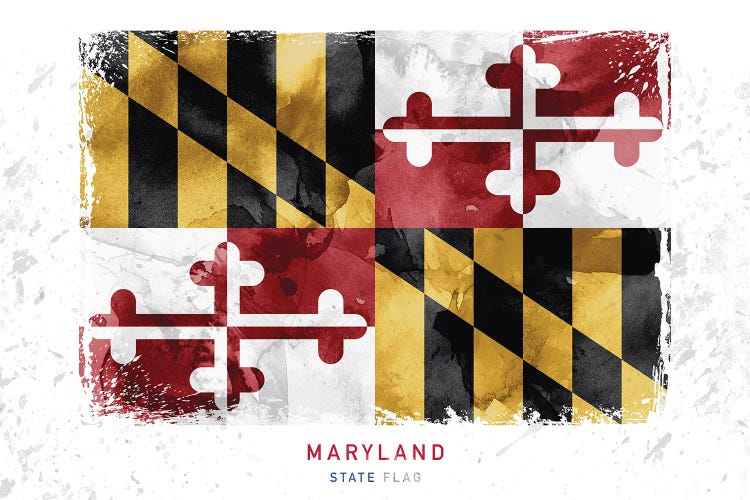 Maryland by WallDecorAddict wall art