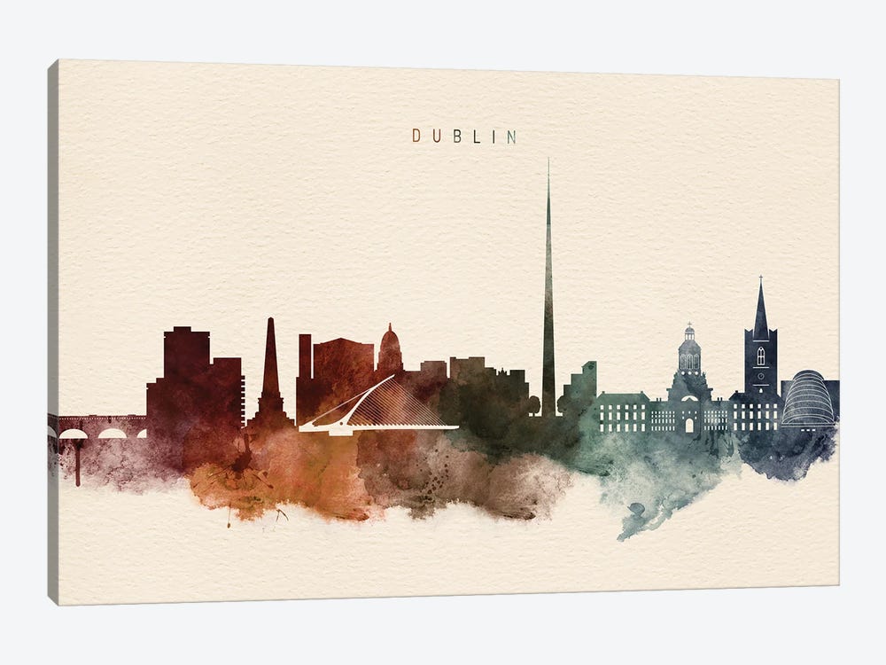 Dublin Desert Skyline by WallDecorAddict 1-piece Art Print