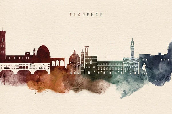 Florence: Florence Desert Skyline by WallDecorAddict