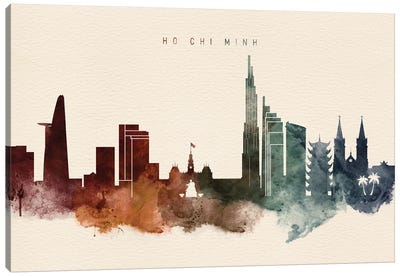 Ho Chi Minh Desert Skyline Canvas Art Print