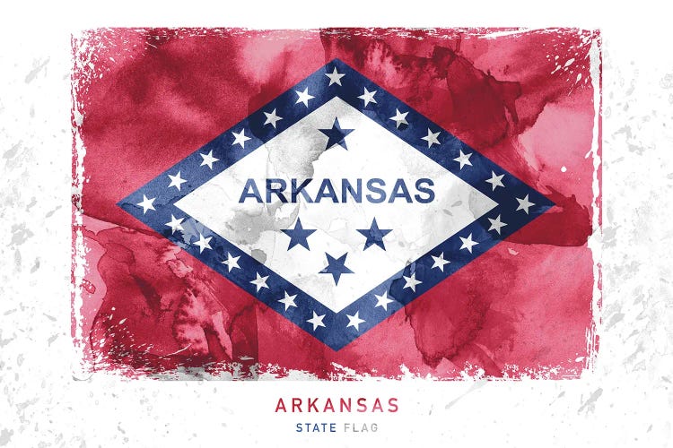 Arkansas by WallDecorAddict wall art