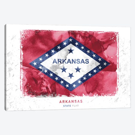 Arkansas Canvas Print #WDA23} by WallDecorAddict Canvas Print