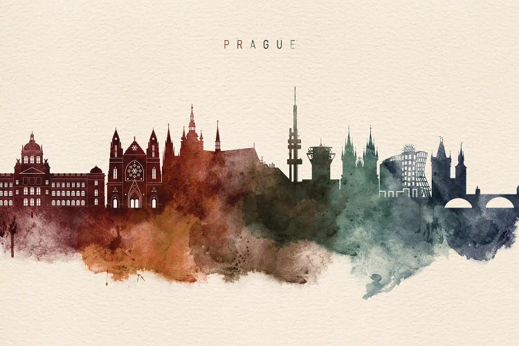 Prague Desert Skyline