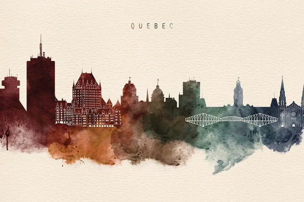 Quebec: Quebec Desert Skyline by WallDecorAddict