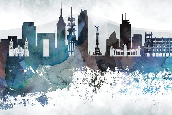 Mexico Bluish Skylines