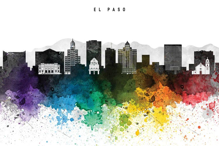 El Paso Skyline Rainbow Style