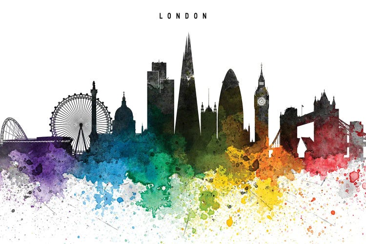 London Skyline, Rainbow Style