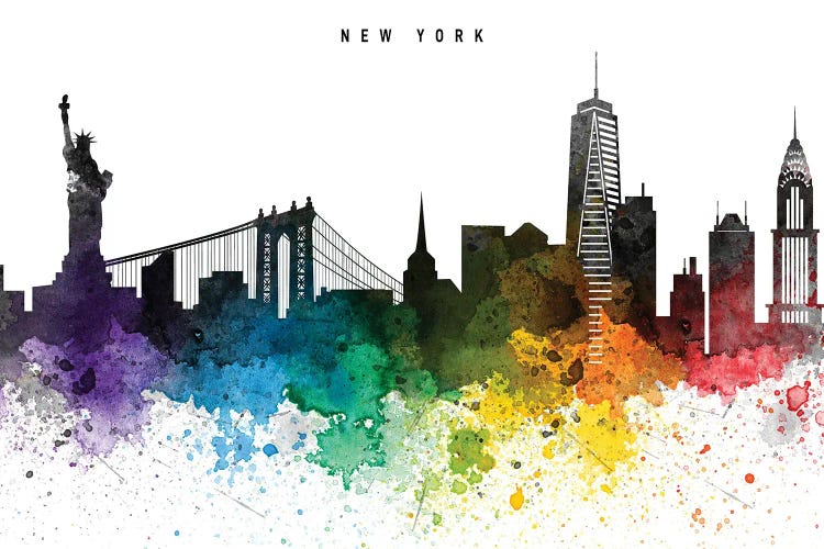 New York Skyline, Rainbow Style