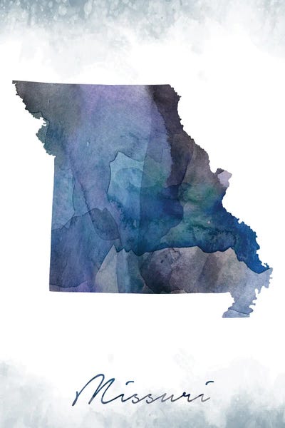 Missouri: Missouri State Bluish by WallDecorAddict