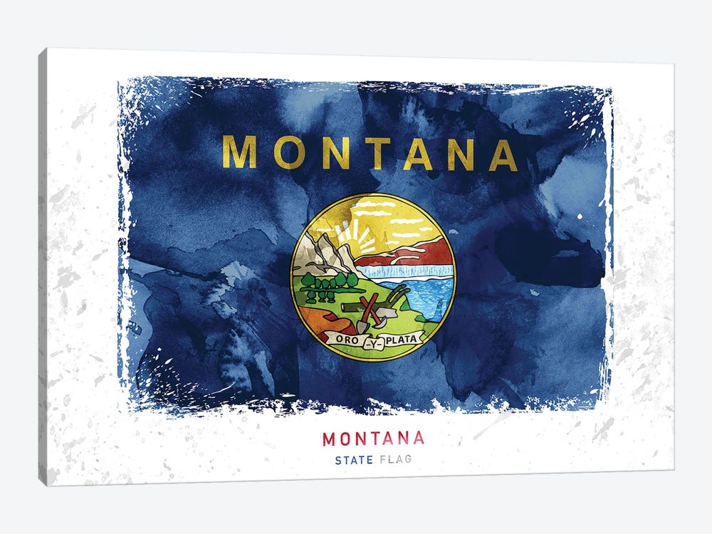 Montana by WallDecorAddict 1-piece Canvas Artwork