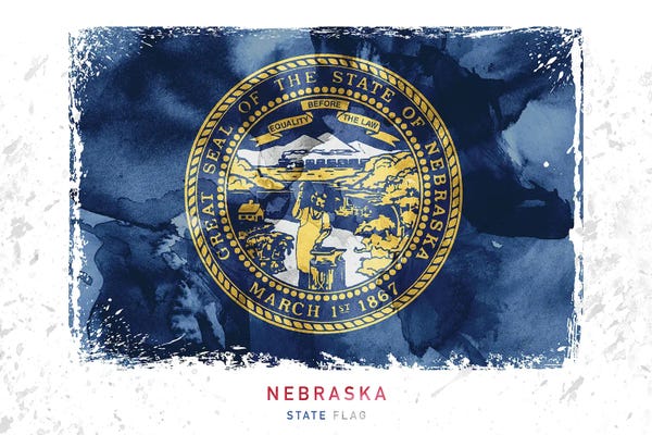 Nebraska: Nebraska by WallDecorAddict