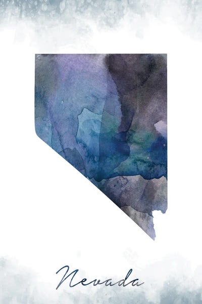 Nevada: Nevada State Bluish by WallDecorAddict