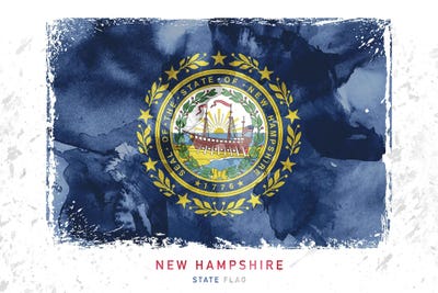 New Hampshire by WallDecorAddict art print