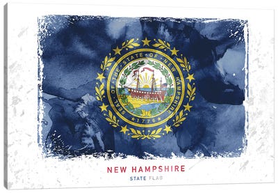 New Hampshire Canvas Art Print - New Hampshire Art