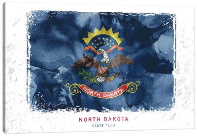 North Dakota Canvas Art Print - North Dakota