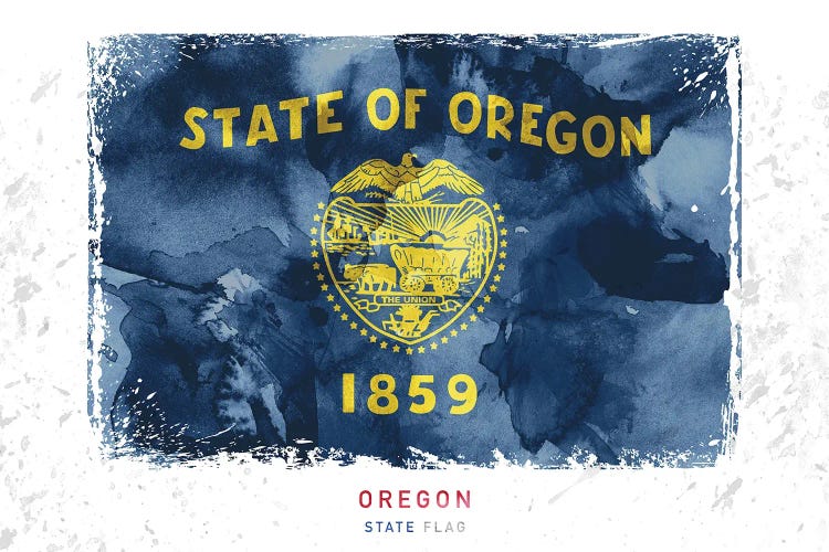 Oregon by WallDecorAddict wall art