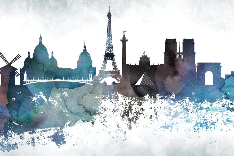 Paris Bluish Skylines