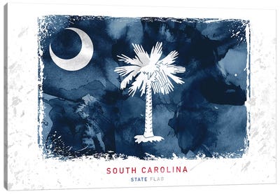 South Carolina Canvas Art Print - South Carolina