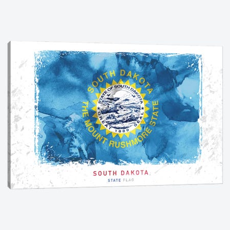 South Dakota Canvas Print #WDA454} by WallDecorAddict Canvas Print