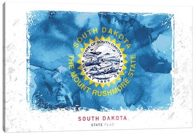 South Dakota Canvas Art Print - South Dakota Art