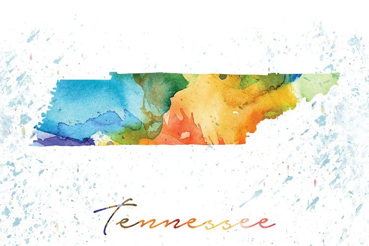 Tennessee State Colorful