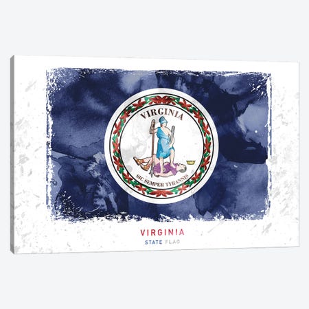 Virginia Canvas Print #WDA494} by WallDecorAddict Art Print