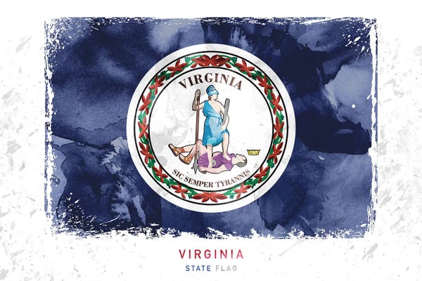Virginia: Virginia by WallDecorAddict