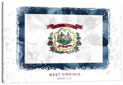 West Virginia Canvas Art Print - West Virginia