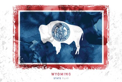 Wyoming by WallDecorAddict framed wall art
