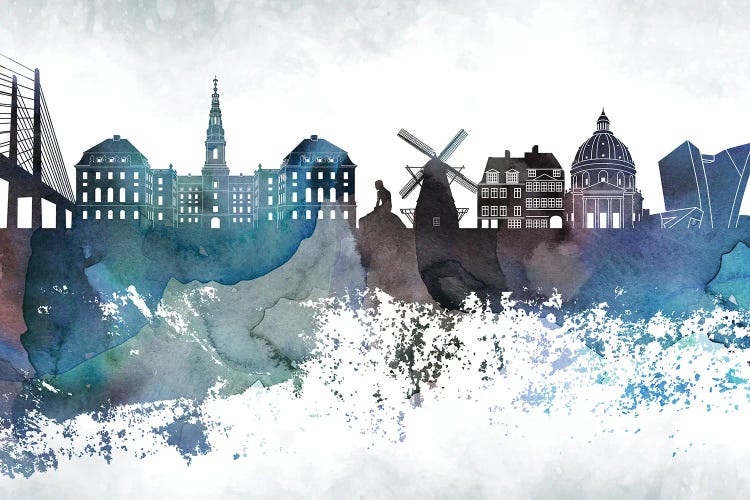 Copenhagen Bluish Skyline