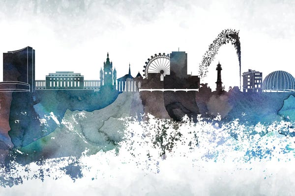 Geneva Bluish Skyline