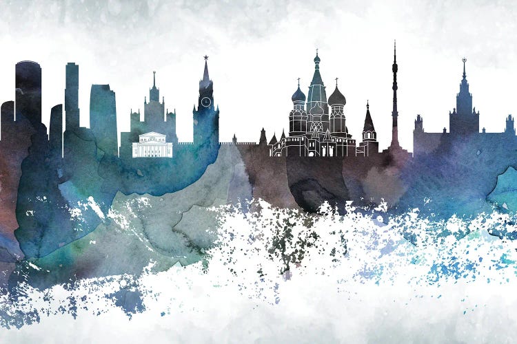 Moscow Bluish Skyline