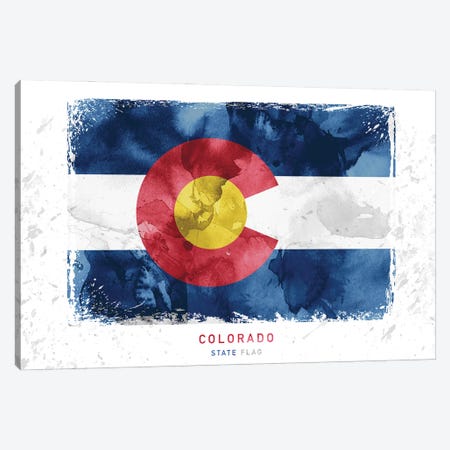 Colorado Canvas Print #WDA79} by WallDecorAddict Canvas Artwork