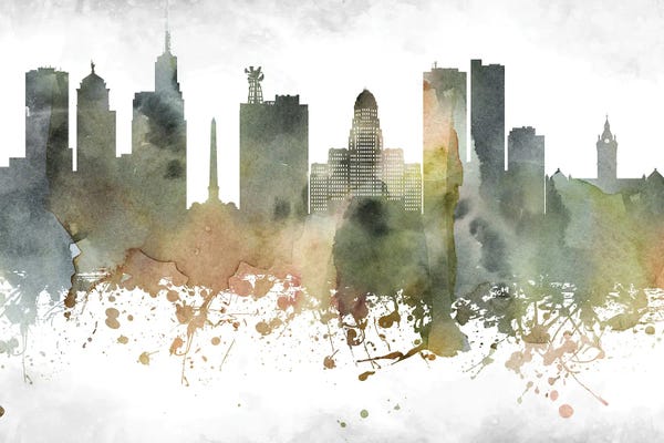 WallDecorAddict: Buffalo Skyline by WallDecorAddict