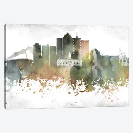 Cape Town Skyline Canvas Print #WDA895} by WallDecorAddict Canvas Print