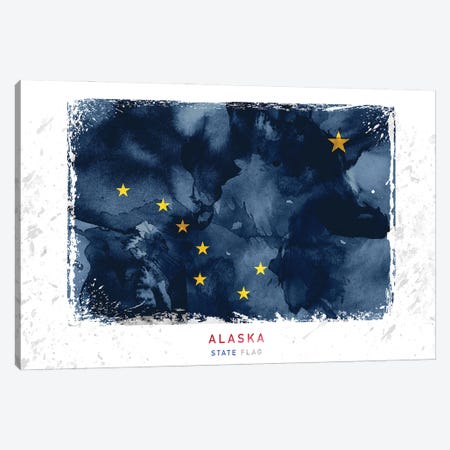 Alaska Canvas Print #WDA8} by WallDecorAddict Canvas Art