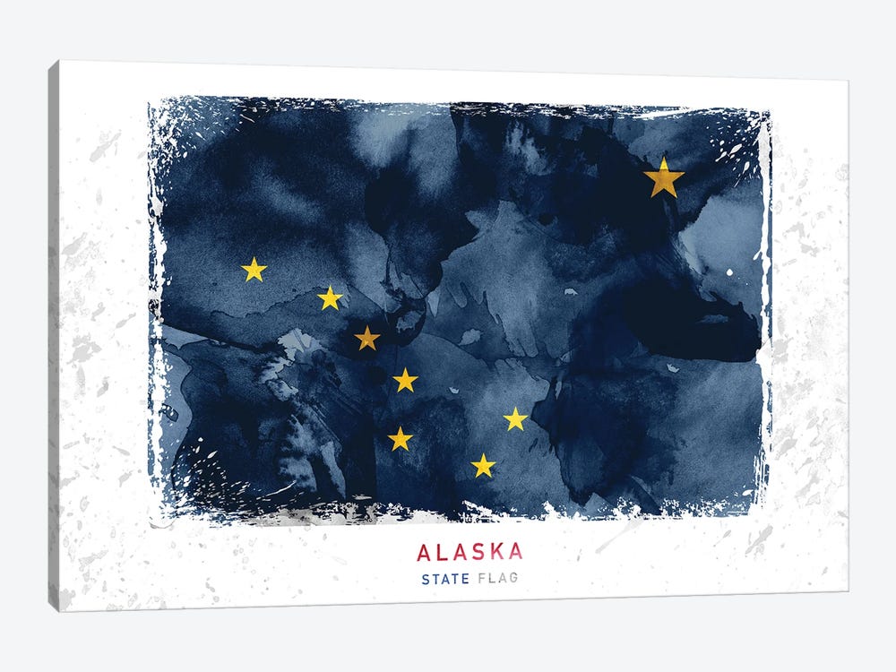 Alaska by WallDecorAddict 1-piece Canvas Art Print