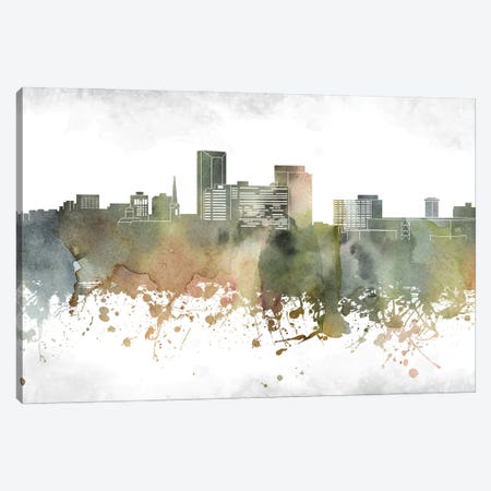 Lexington Skyline Canvas Print #WDA934} by WallDecorAddict Canvas Wall Art