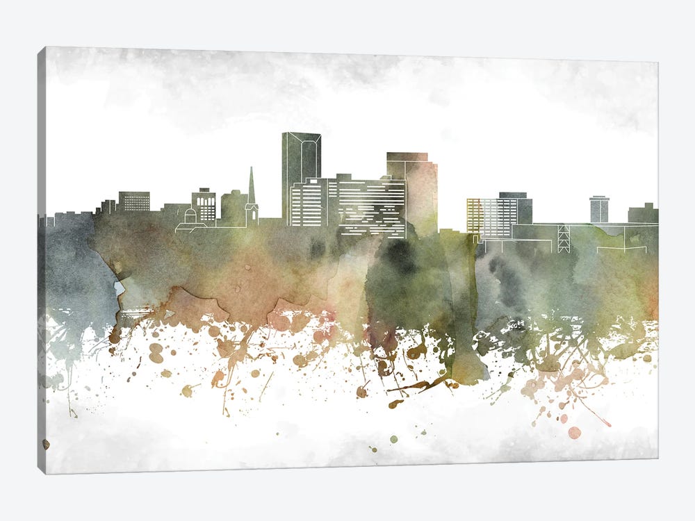 Lexington Skyline by WallDecorAddict 1-piece Canvas Art