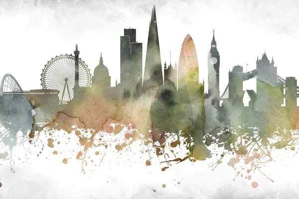 London Skylines: London Skyline by WallDecorAddict