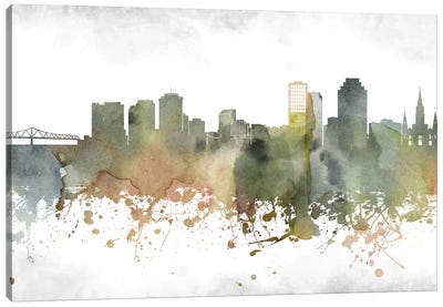 New Orleans Skyline Canvas Art Print - New Orleans Skylines