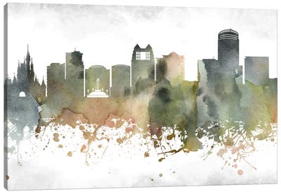 Orlando Skyline Canvas Art Print - Orlando Art